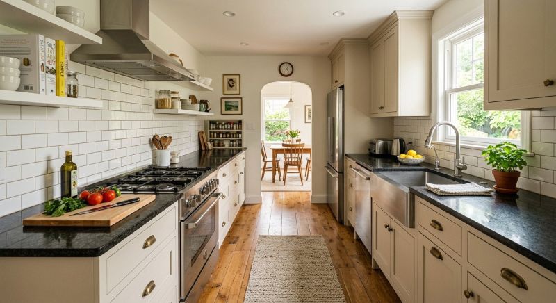 Galley Kitchen Remodeling in Conroe, TX