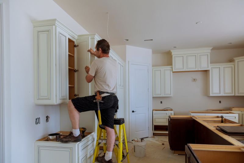 Glazed Cabinets Installation in Carmel, IN